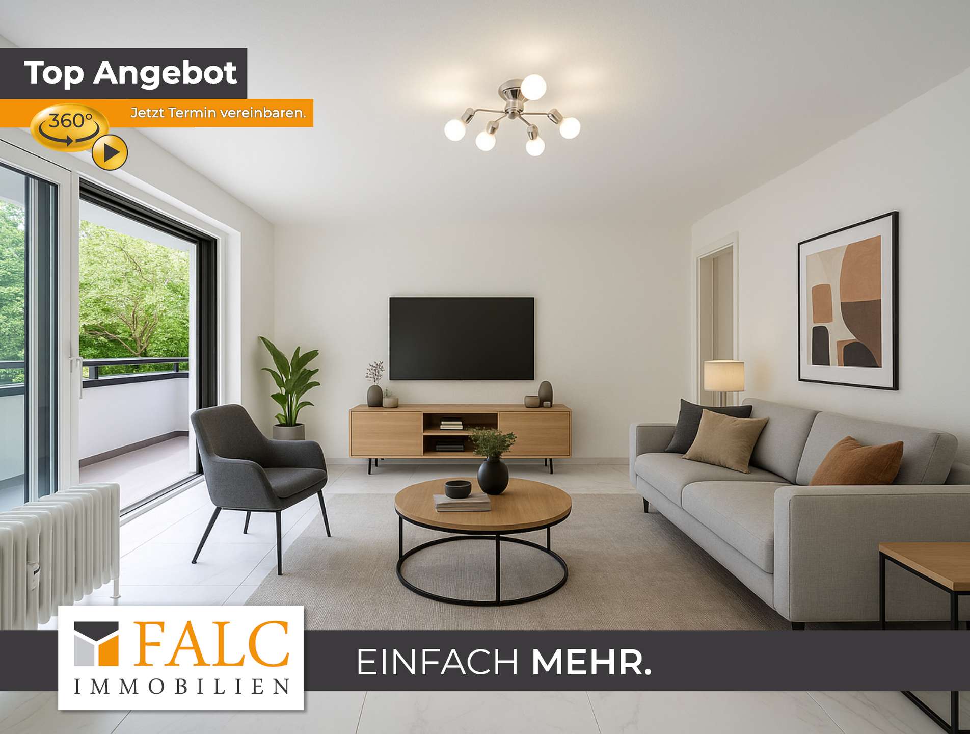 Einrichtungsbeispiel Wohnzimmer